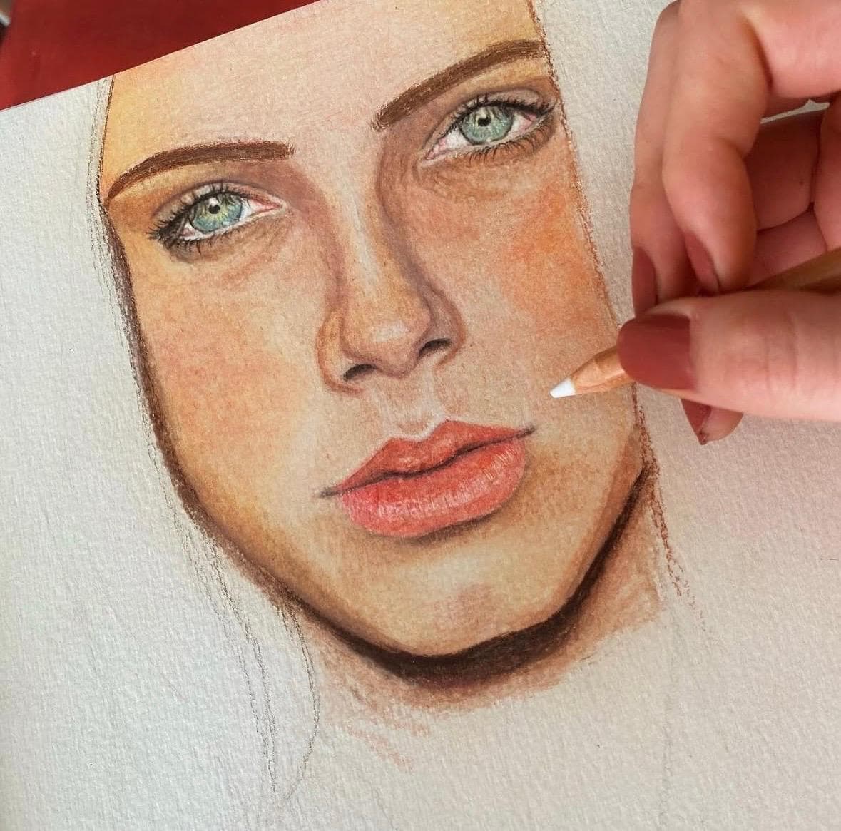 Retrato personalizado hecho a mano por D'Vivenza
