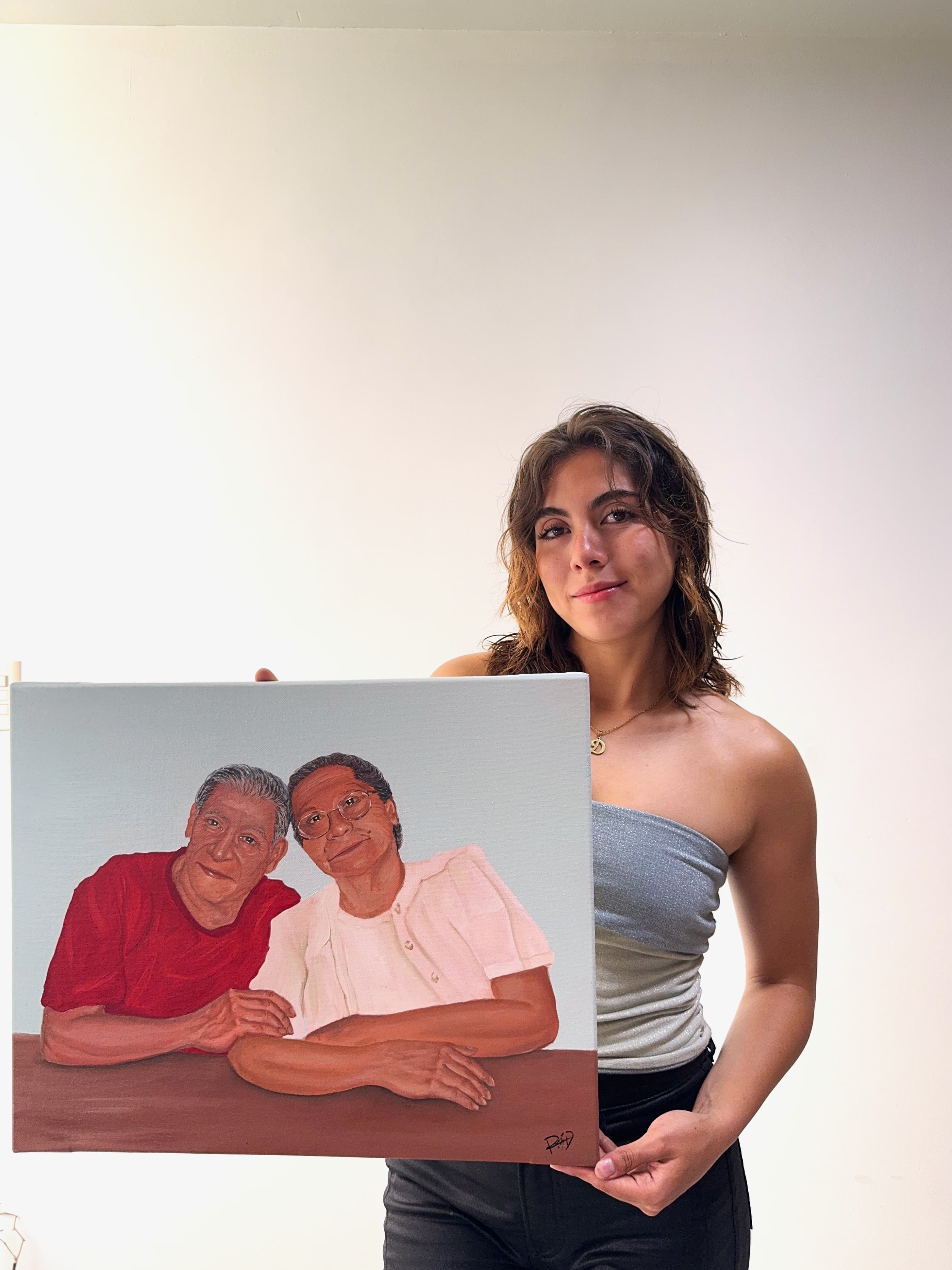 Obra de arte personalizada hecha a mano por D'Vivenza
